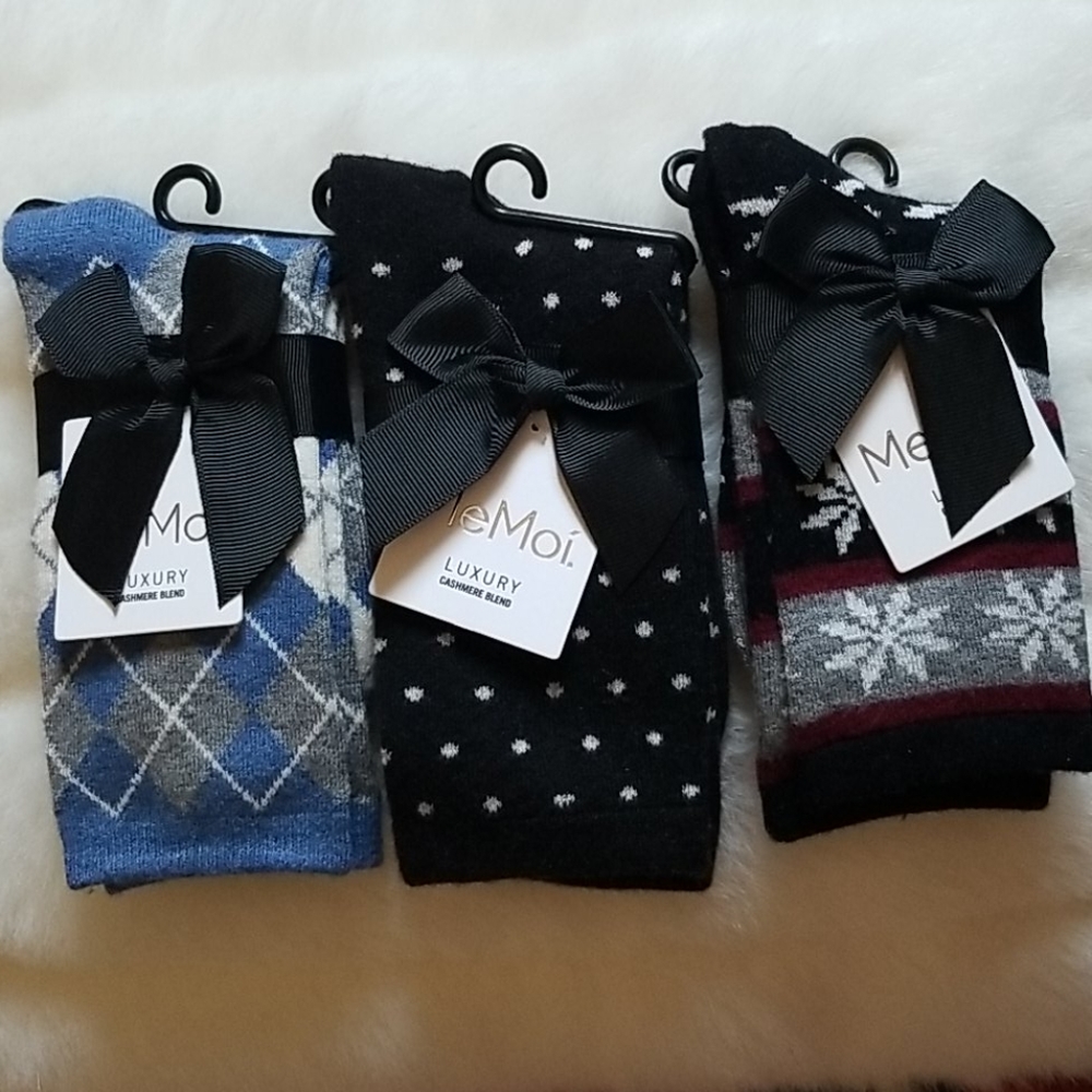 Me Moi Luxury Cashmere Blend Socks